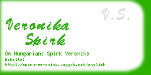 veronika spirk business card